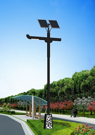 张掖LED太阳能路灯销售 山东图景照明工程供应