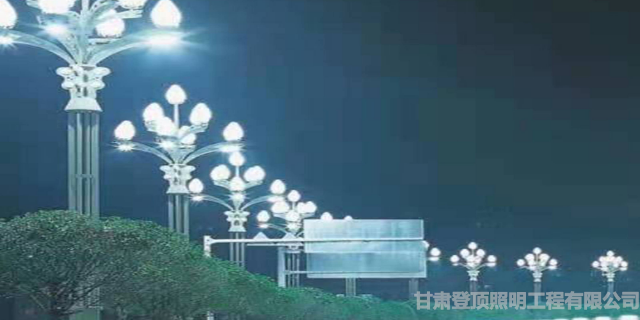 青海LED太阳能路灯厂商「甘肃登顶照明工程供应」